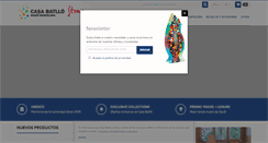 Desktop Screenshot of casabatllostore.com